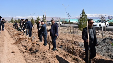 برگزاری آیین گرامیداشت هفته منابع طبیعی در آموزشکده کشاورزی سرایان