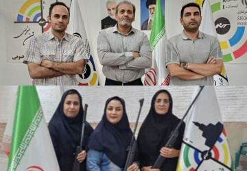 کسب مقام‌های برتر توسط کارکنان دانشگاه بیرجند در مسابقات تیراندازی دستگاه‌های اجرایی استان