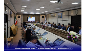 نهمین جلسه شورای دانشگاه بیرجند برگزار شد