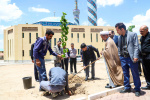 آغاز طرح تکمیل فضای سبز مسجد دانشگاه بیرجند