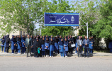 بازدید دانش آموزان مدرسه هاجر از دانشکده هنر