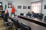 برگزاری جلسه مشترک کالج دانشگاه بیرجند و مجتمع چدن کویر خاوران